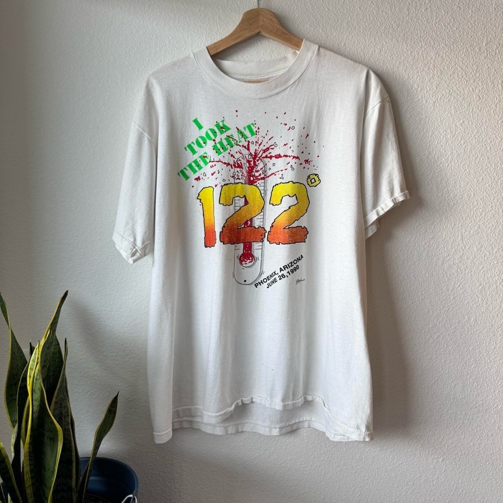 Vintage 1990 Temperature Tee